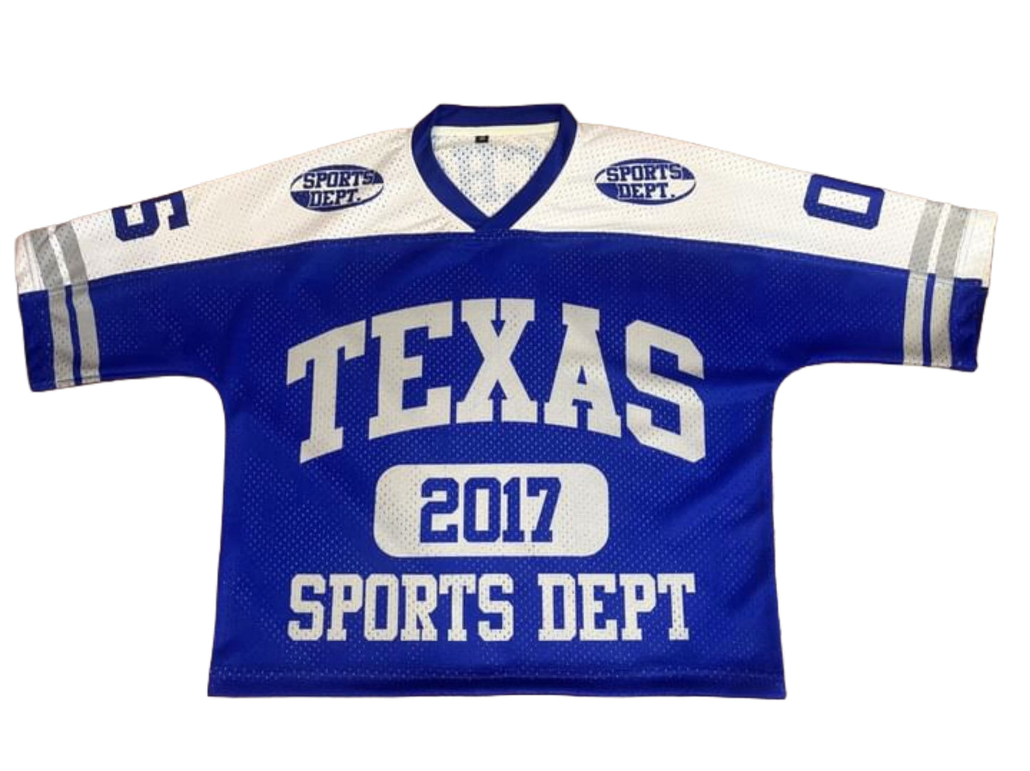 Coach'Em Mesh Cropped Football Jersey *PREORDERS ONLY*