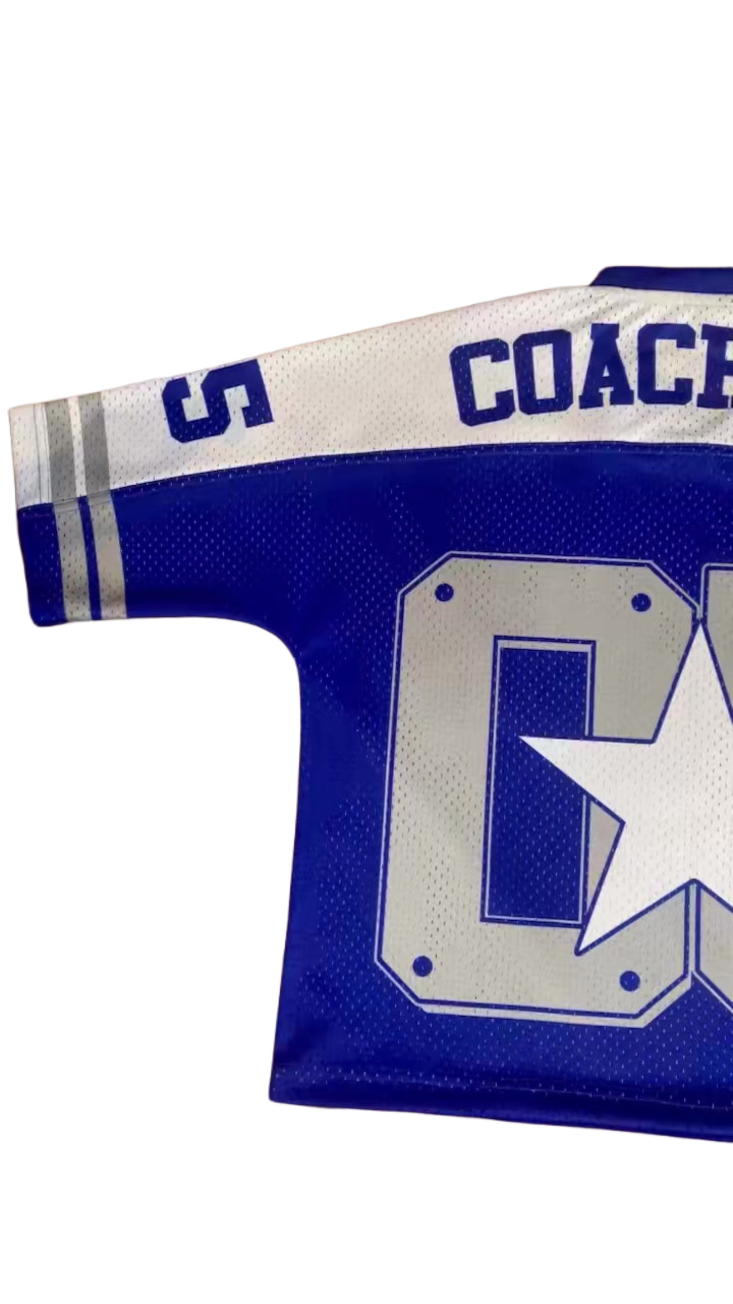 Coach'Em Mesh Cropped Football Jersey *PREORDERS ONLY*